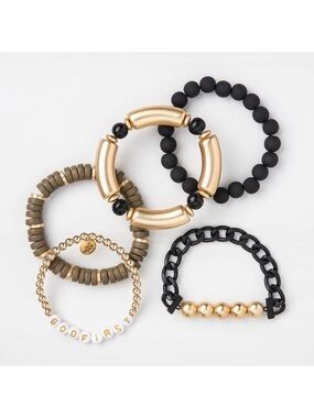 NEW God First Bracelet Set Plunder
